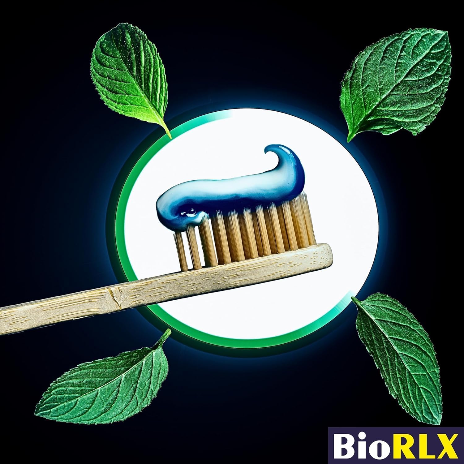 BioRLX Bamboo Toothbrush - Biodegradable Wooden Toothbrushes, Natural BPA Free - Wooden Toothbrush, Eco-Friendly - Compostable and Durable