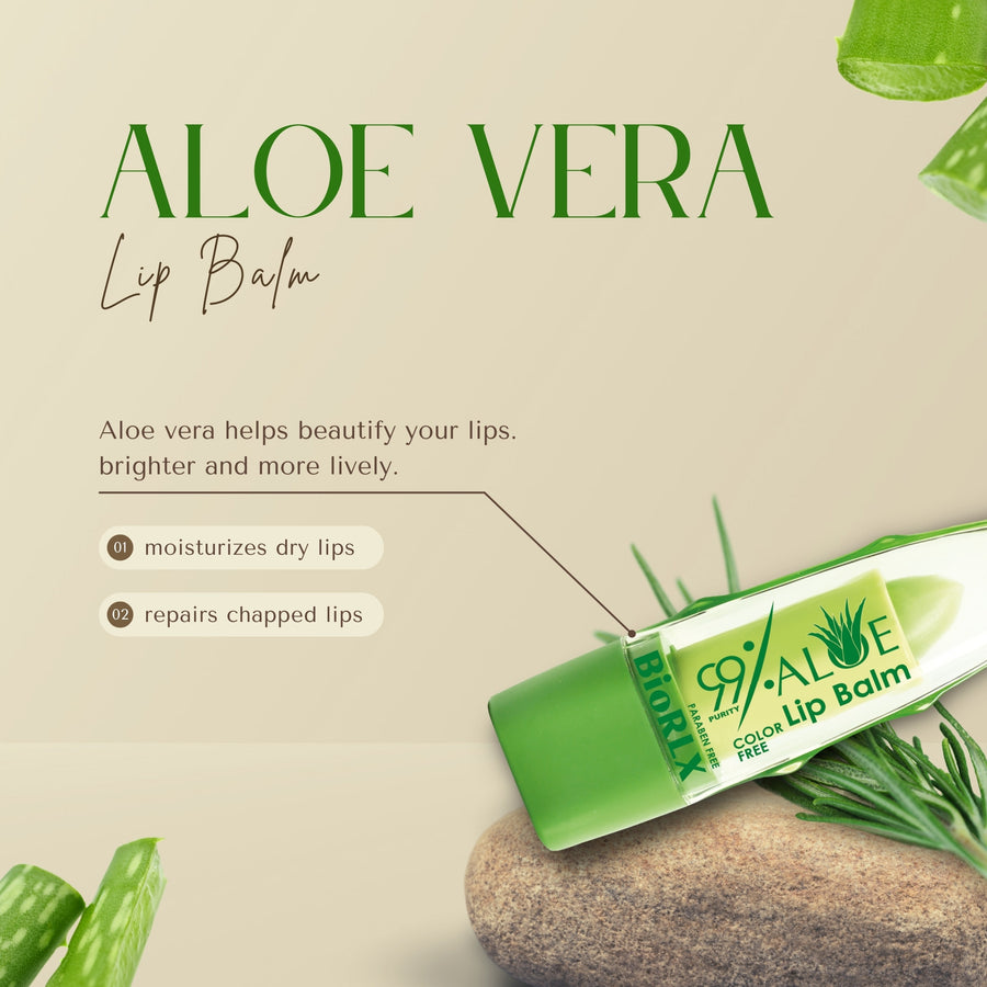 Aloe Vera in Lip Balm